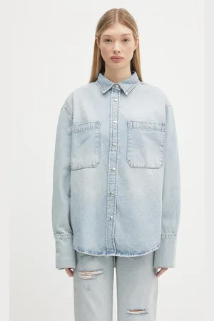 ANINE BING Camicia di jeans Dante Shirt colore A.07.10239