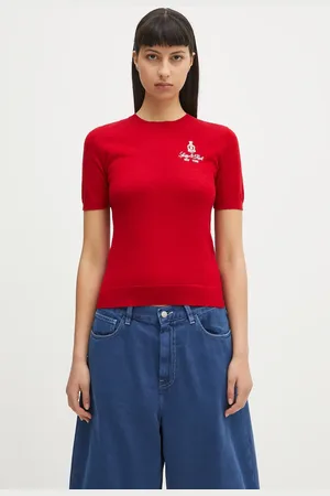 Sporty & Rich Maglione in lana Vendome Merino donna colore TO078606205RE15