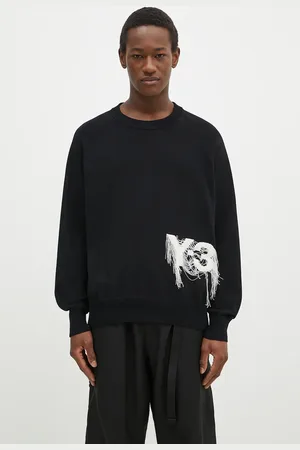 Y-3 Maglione Logo Knit Crew uomo colore JL8752
