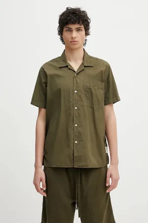 Barbour Camicia in cotone Holywell Poplin S/S Relaxed Fit Shirt colore MSH5603