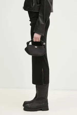 Ganni Borsetta Bou Bag Mini Soir Satin colore A6340