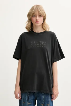 Maison Margiela T-shirt in cotone donna colore S62GD0202