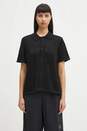 Carhartt Camicia in cotone W’ S/S Temple Knit Shirt donna colore I034541