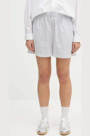 Sporty & Rich Pantaloncini in cotone Src Poplin donna colore SH012606302ST02