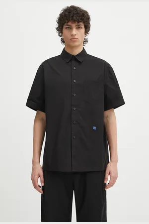 Ader Error Camicia in cotone Apparel-Top colore BN42FYSH0202BK