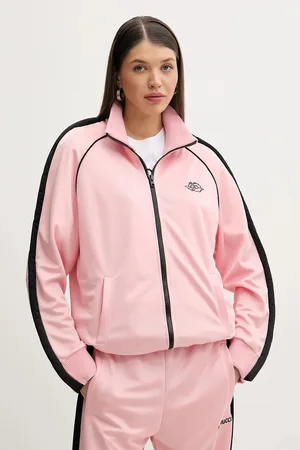 Fiorucci Felpa Puffy Piping Angel Track Sweatshirt donna colore con applicazione U02SPSZI270PL01PN02