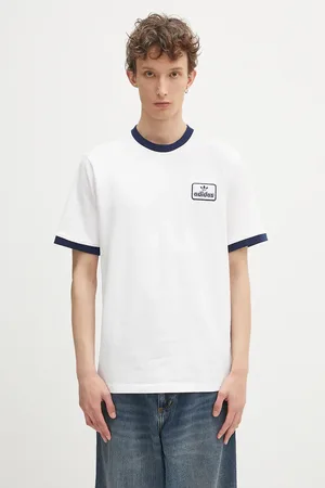 adidas T-shirt in cotone Contrast Tee uomo colore con applicazione JC8384