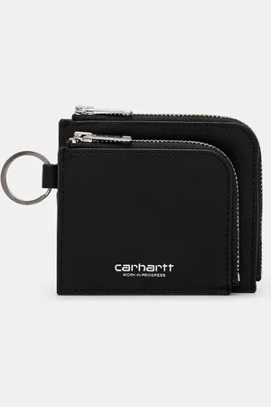 Carhartt Portafoglio in pelle Double Vegas Zip Wallet colore I033802