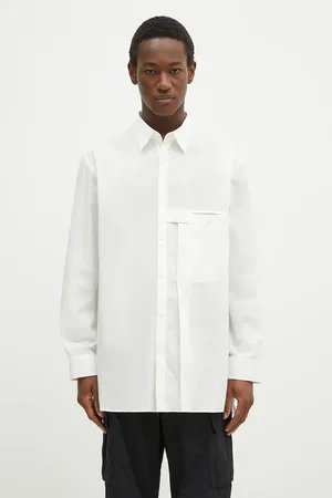 Y-3 Camicia Pleated Pocket Shirt uomo colore JL6665