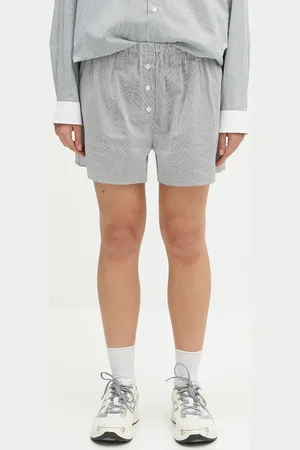 Sporty & Rich Pantaloncini in cotone Src Mini Boxer Short donna colore SH035606302ST71