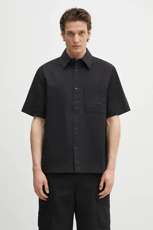 Axel Arigato Camicia in cotone Stitch Embroidered Shirt colore A3050001