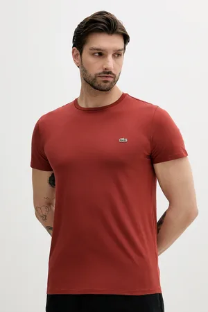 Lacoste T-shirt in cotone uomo colore bianco TH6709