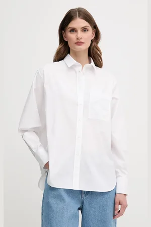 Lacoste Camicia in cotone donna colore verde CF0215