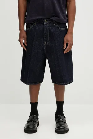 Carhartt Pantaloncini di jeans uomo colore blu