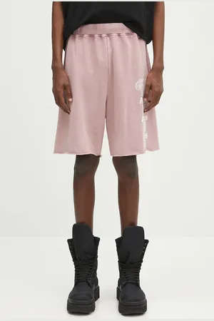 ARIES Pantaloncini in cotone Aged Ancient Column Sweatshort colore AR3003403