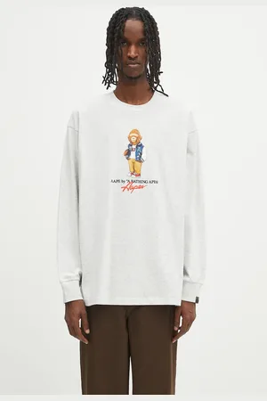 AAPE Top a maniche lunghe in cotone Theme r Long colore AAPLTM1610XAO