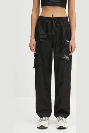 Ganni Pantaloni Duchesse Nylon Elasticated donna colore W0476
