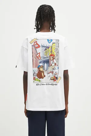 AAPE T-shirt in cotone Theme r uomo colore AAPTEM1612XXO