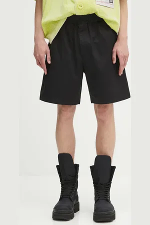 Axel Arigato Pantaloncini in cotone Stitch Embroidered Shorts uomo colore A3124002