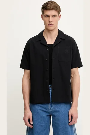 adidas Camicia in cotone Essential uomo colore JD2455