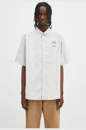 AAPE Camicia in cotone Now Short uomo colore AAPSRM8517XXO