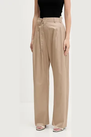 Maison Margiela Pantaloni in cotone donna colore S52KA0534.M35368