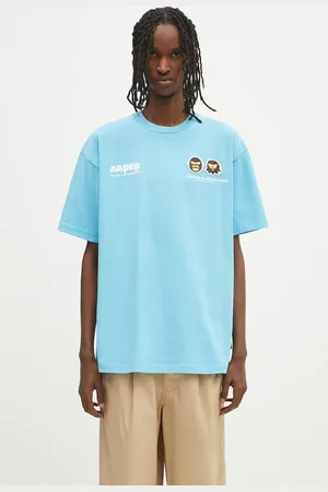 AAPE T-shirt in cotone Basic r uomo colore AAPTEM1675XXO