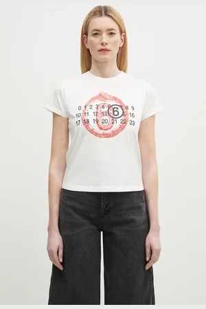 Maison Margiela T-shirt in cotone donna colore S62GD0196