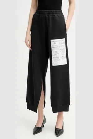Maison Margiela Pantaloni tuta di cotone donna colore S52KA0527.M25012
