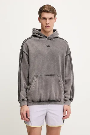 adidas Felpa in cotone Essential uomo colore con cappuccio JD0245