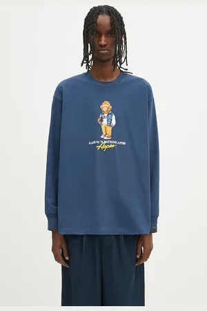 AAPE Top a maniche lunghe in cotone Theme r Long colore AAPLTM1610XXO
