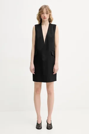 Maison Margiela Vestito con aggiunta di lana colore S52DA0046.M35153