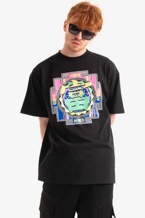 ARIES T-shirt in cotone Gong Temple SS Tee