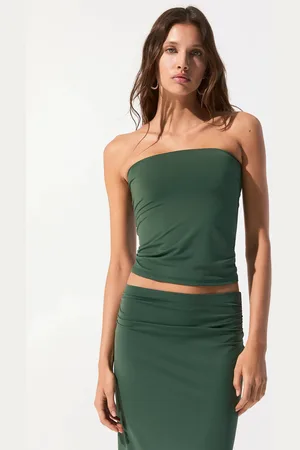 Pull&Bear Top Poliammide Senza Spalline