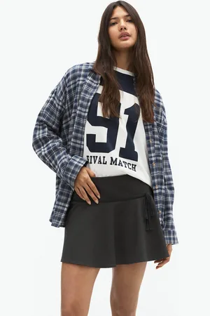 Pull&Bear Minigonna A Vita Bassa Con Dettaglio Di Fiocco