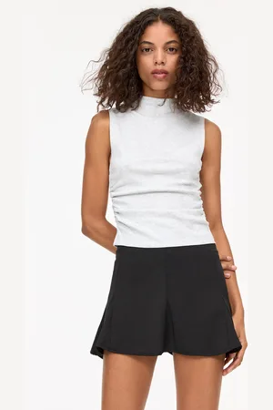 Pull&Bear Top Effetto Arricciato Mezzo Collo