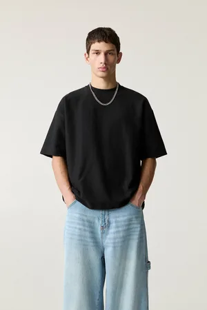 Pull&Bear Felpa A Maniche Corte Con Struttura