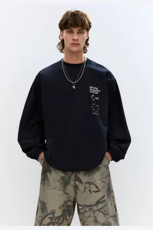 Pull&Bear Felpa Natural Research Division
