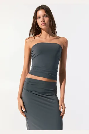 Pull&Bear Top Poliammide Senza Spalline