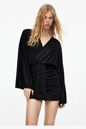 Pull&Bear Vestito Corto Con Brillantini