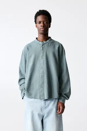 Pull&Bear Camicia Con Collo Alla Coreana