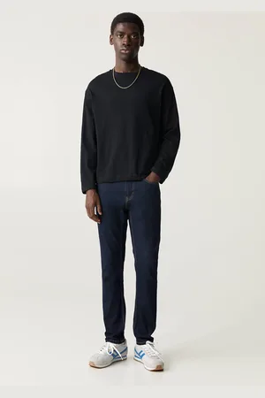 Pull&Bear Jeans Slim Con Dettaglio Di Cuciture