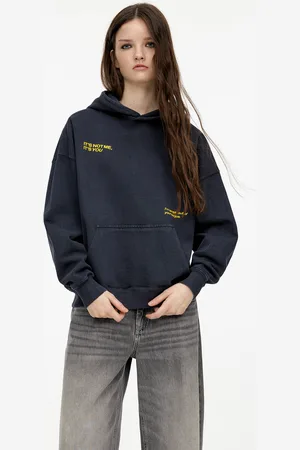 Pull&Bear Felpa Con Cappuccio Boxy