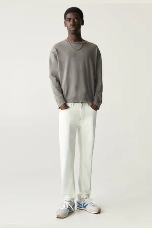 Pull&Bear Jeans Slim Con Dettaglio Di Cuciture