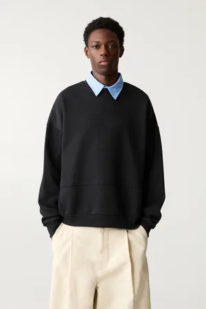 Pull&Bear Felpa Con Dettagli Tagliati