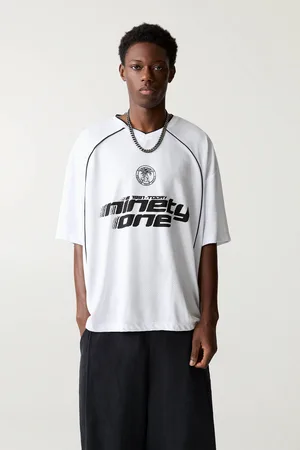 Pull&Bear Maglietta Da Hockey In Rete Stwd