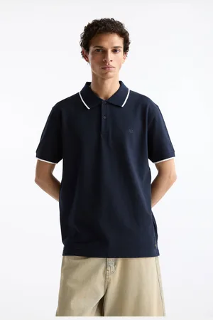 Pull&Bear Polo Collo A Contrasto
