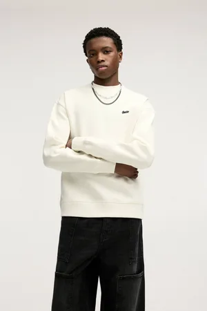 Pull&Bear Felpa Con Collo Rotondo Stwd
