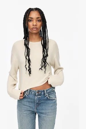 Pull&Bear Maglia Cropped Soft Touch