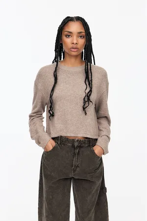 Pull&Bear Maglia Cropped Soft Touch